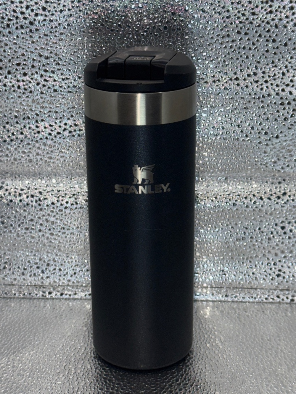 Stanley Classic Trigger Action Travel Mug 16oz Matte Black Leakproof Tumbler